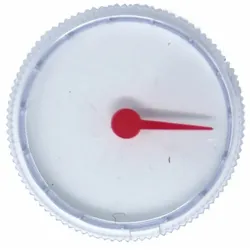 GOK Kunststoffblende Manometerglas mit drehbarem Pfeil