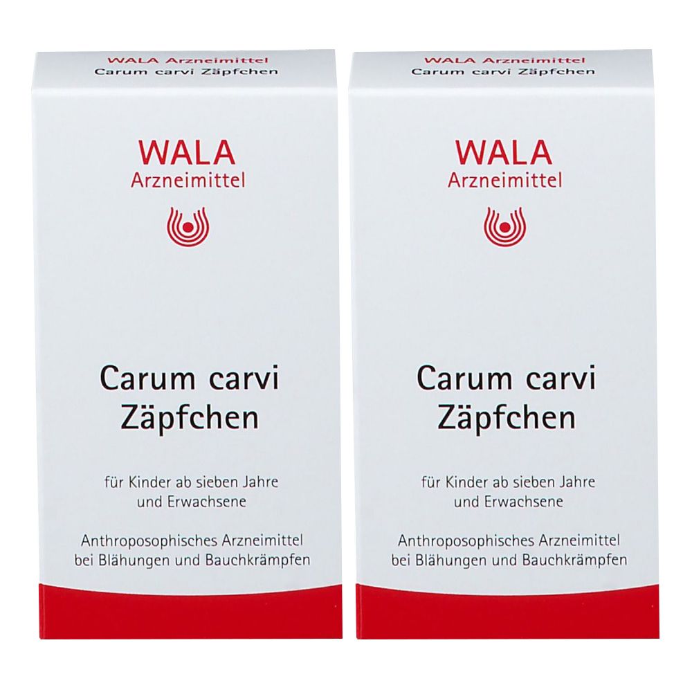 Carum Carvi Zäpfchen Doppelpack 2x10x2 g Suppositorien