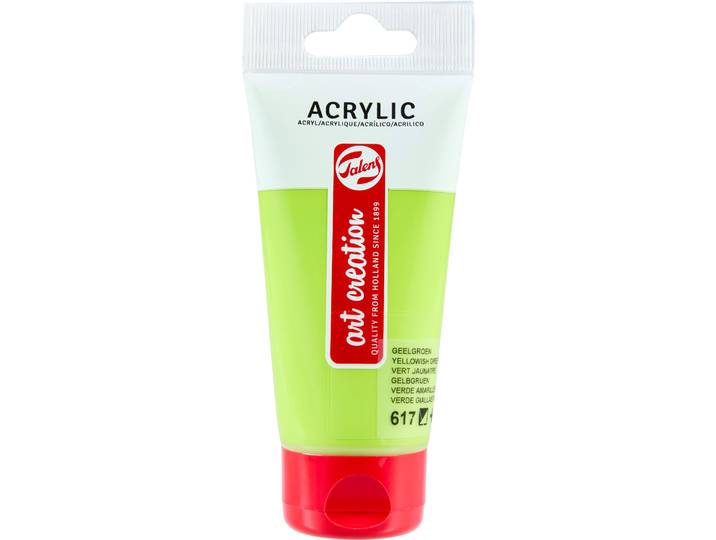 Acrylfarbe 75Ml Gelbgruen