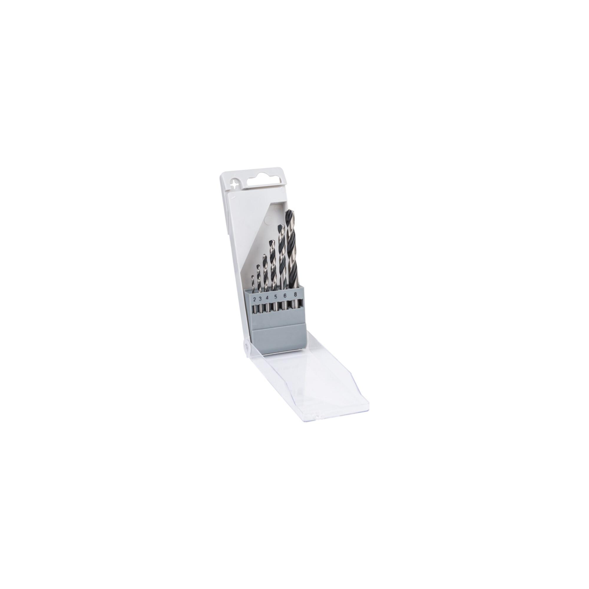 BOSCH Metallspiralbohrer HSS-Set PointTeQ DIN 338 6-teilig (2608577346)