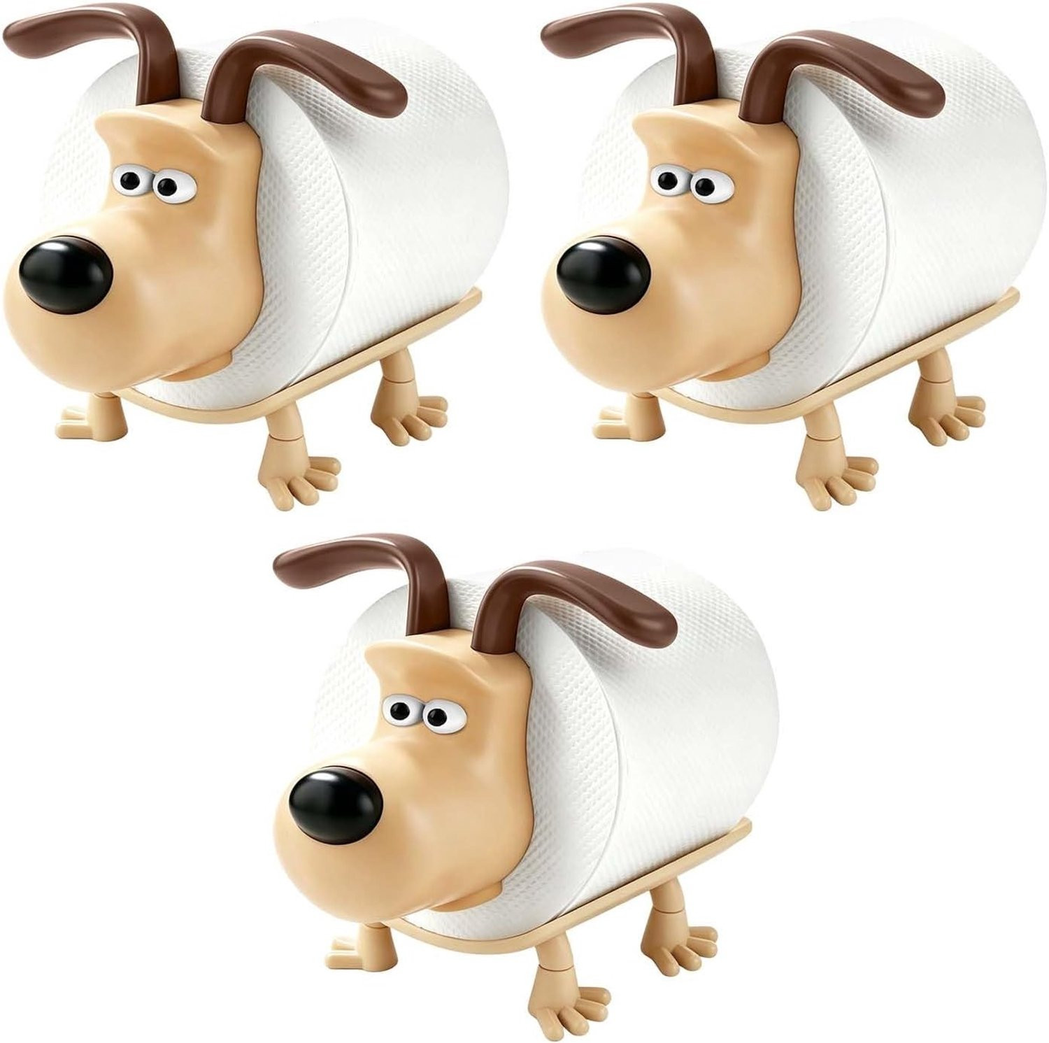 Decoratieve Puppy Vorm Toiletpapierhouder - Staande Toiletpapierhouder voor Badkamer en Woonkamer