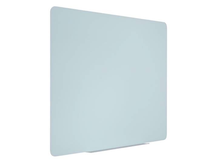 Bi-Office Tableau blanc - L.120 x H.90 cm - Magnétique -Verre Trempé