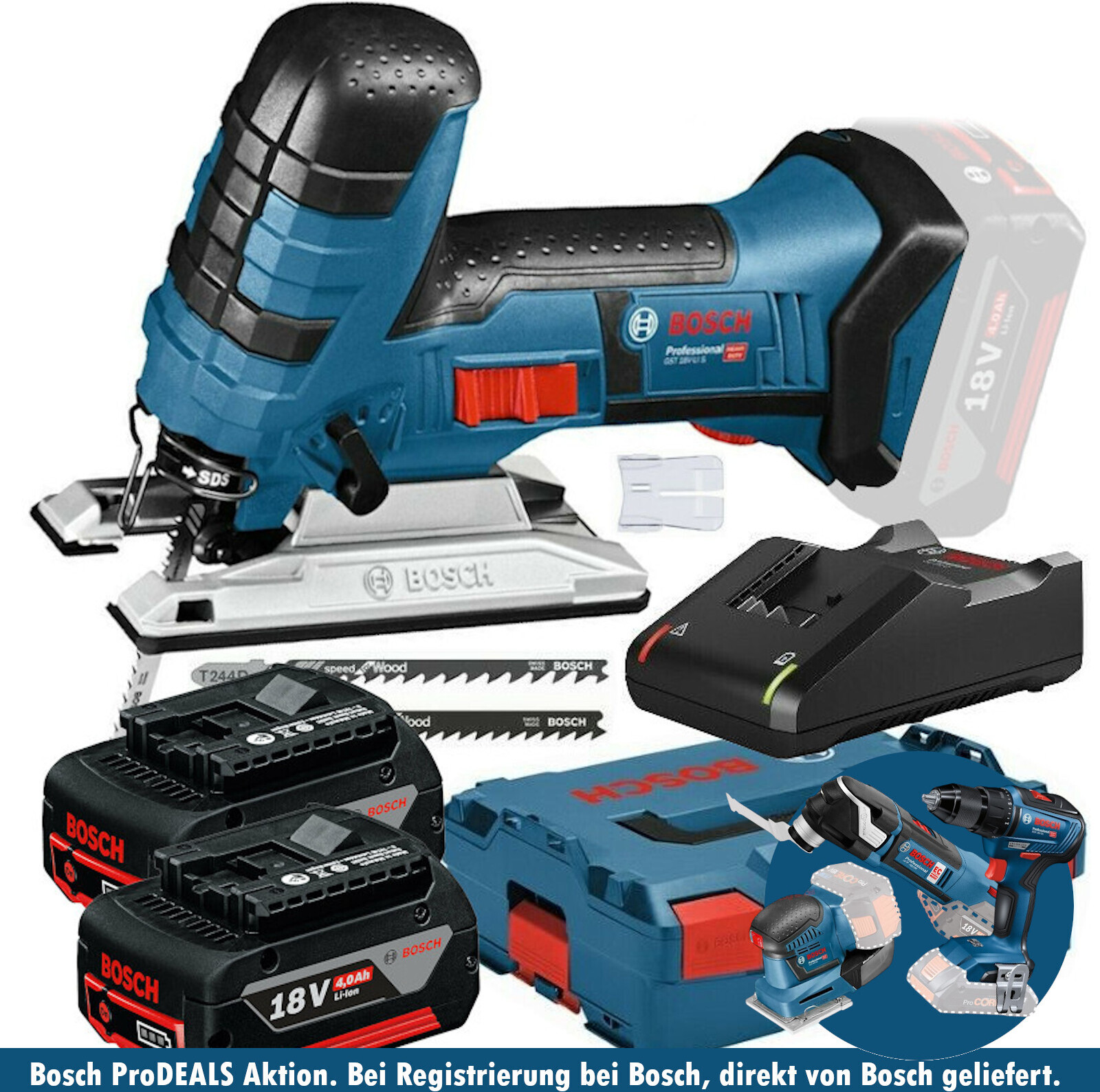 Bosch GST 18V-LI S Akku-Stichsäge