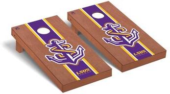 Skip's Garage Shreveport Pilots Rosewood Cornhole Board Set