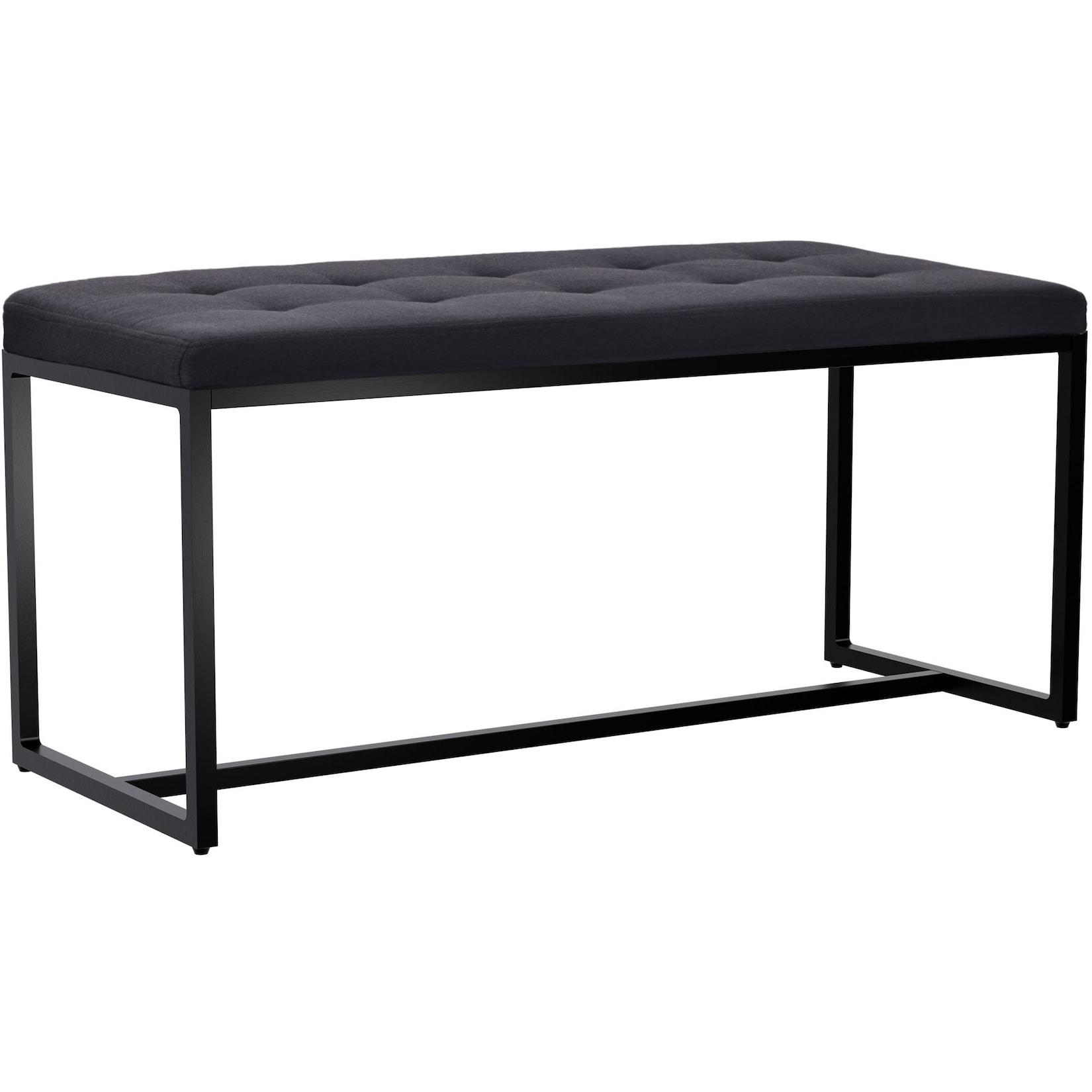 CLP Sitzbank Barci B Stoff - Farbe: schwarz, Material: Stoff