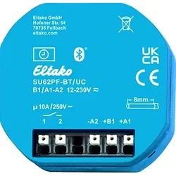 Eltako SU62PF-BT/UC 1-Kanal-Schaltuhr mit potenzialfreiem ­Kontakt 30062006