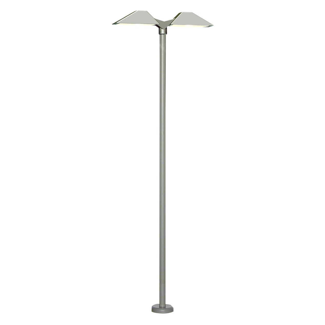 Viessmann H0 Bahnsteigleuchte doppelt Fe (6084)