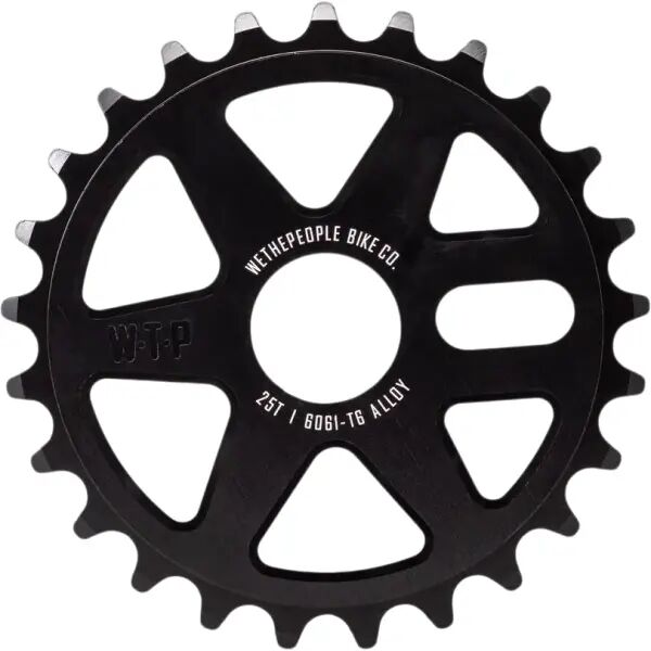 BMX Kettenblatt Wethepeople Logic (Schwarz - 25T)