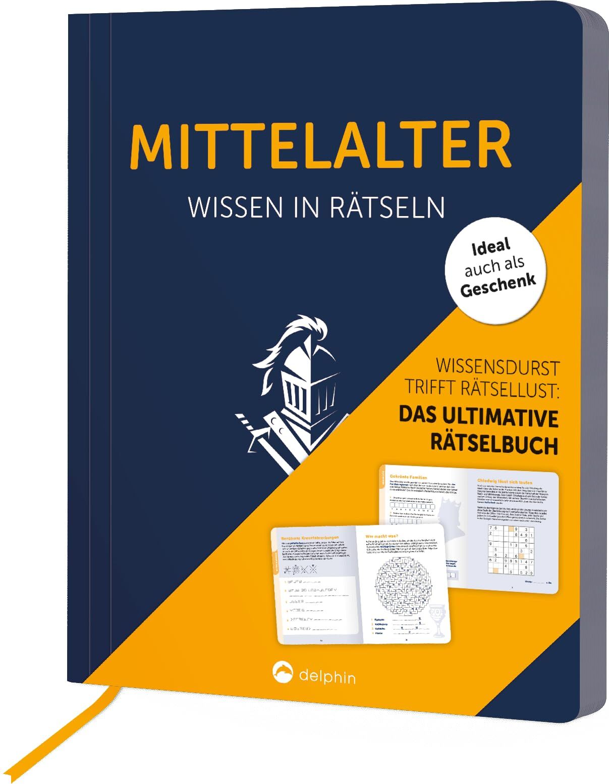 Mittelalter I Wissen in Rätseln: Rätselbuch für Erwachsene. Das perfekte Geschenk für Mittelalter-Fans und Rätsel-Freunde - Preis vom 09.10.2026 07:28:09 h