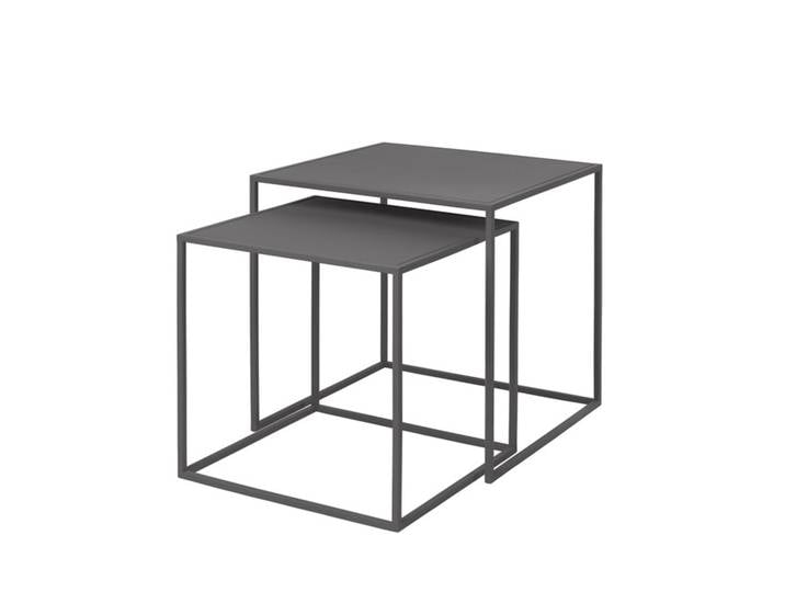 Abstelltisch (2er-Set) Fera Blomus grau, 35/40x35x35/40 cm