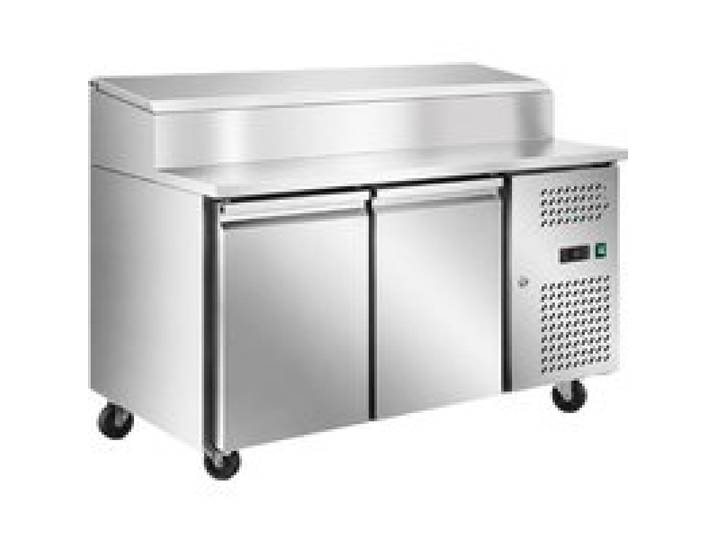 Saladette réfrigérée - 2 portes 1510 mm - 390 L - GN 1/3 plan inox - Tropicalisée +2/+8°C