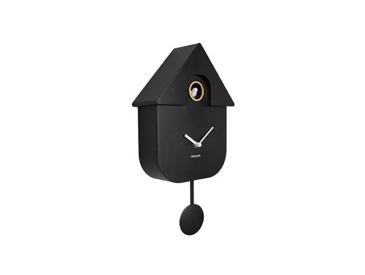 Kuckucksuhr Modern Cuckoo ABS - Schwarz - 41x8,5x21,5cm