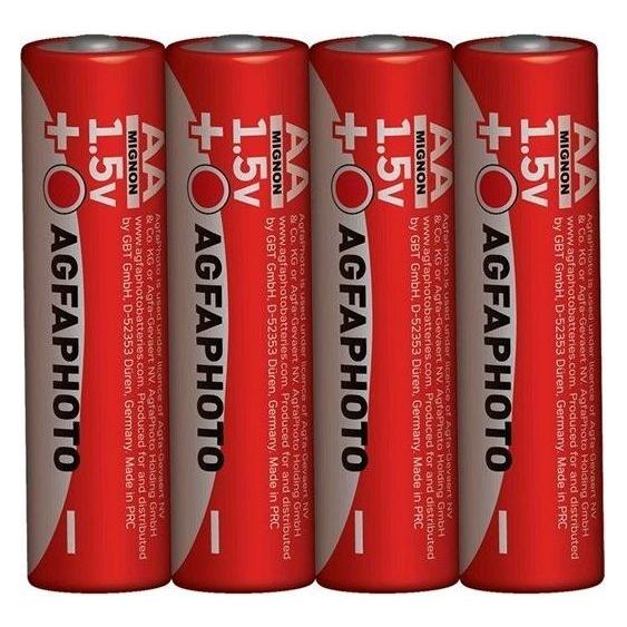 Agfaphoto zinc battery 1.5V, R06/AA, shrink 4pcs (4 Stk., AA) (46369728)