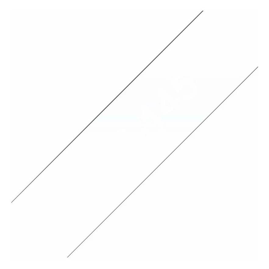 Brother Tze-145 (1.80 cm, Weiss, Transparent) (TZ-145)