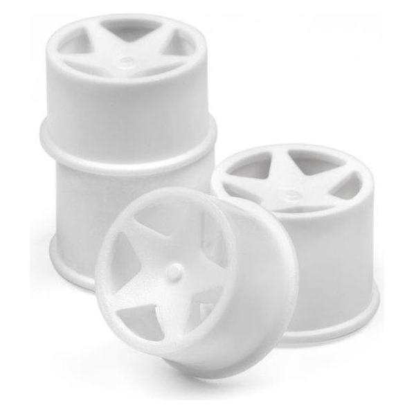 HPI Q32 - Super Star Wheel Set (White/4pcs) (114286)