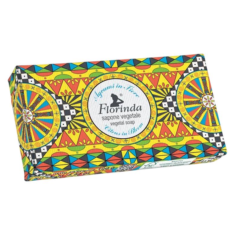 Florinda , Citrus In Bloom, vegane, feuchtigkeitsspendende Duftseife für den Körper, 100 g (100 g) (74847865)