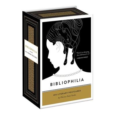 Bibliophilia. 100 Literary Postcards, Set von Evan Robertson, Random House LLC US, 978-0-553-44789-7