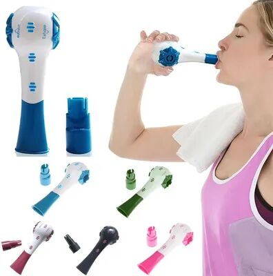Top Demand Picks Adjustable Breathing Trainer For Lung Strength, Stamina, And Breath Control brown