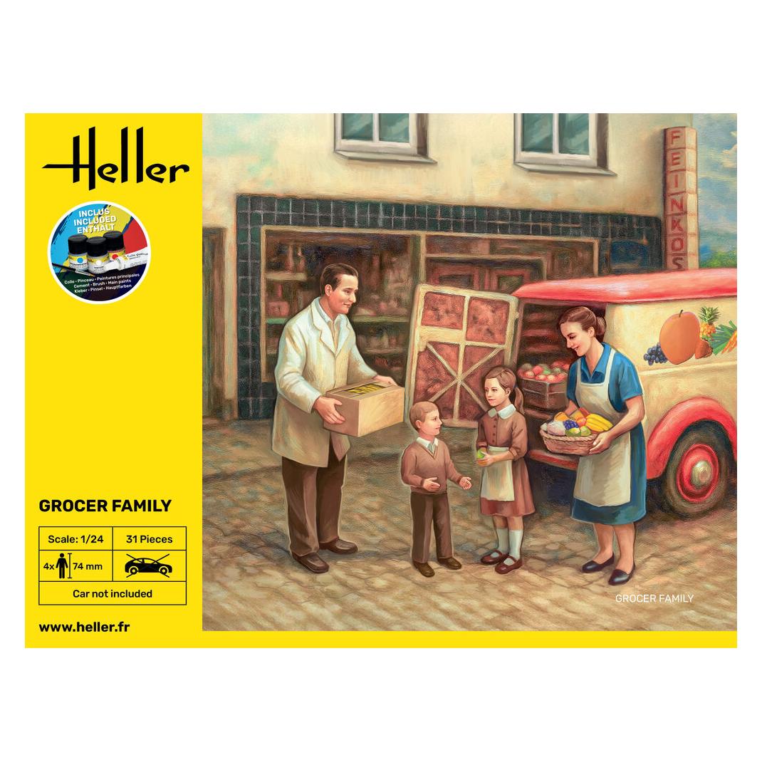 Heller STARTER KIT Lebensmittelhändler-Familie (58758)