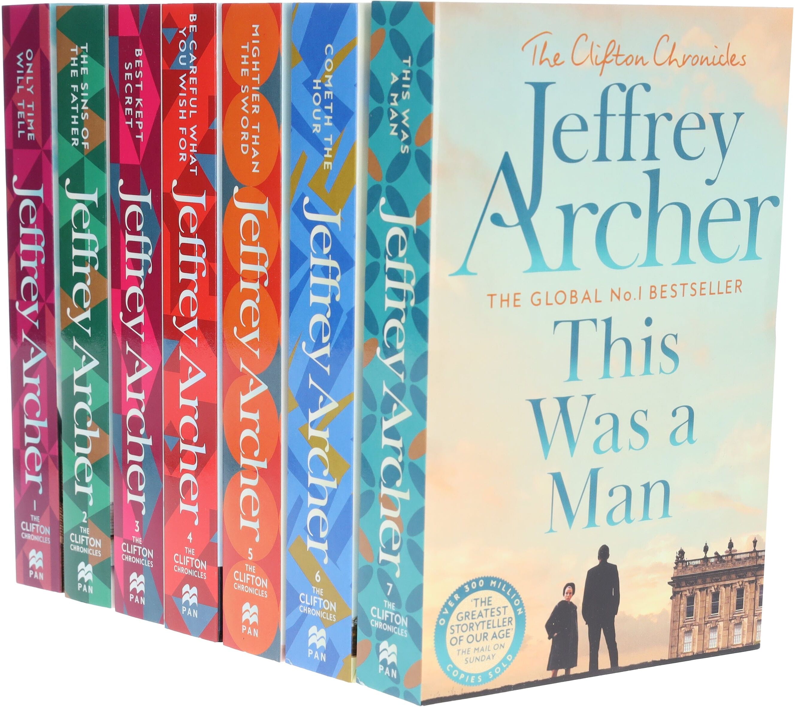 The Clifton Chronicles Series By Jeffrey Archer 7 Books Collection Set - Fiction - Paperback Pan Macmillan