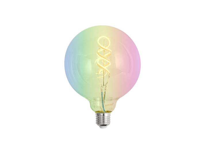 Ampoules LED intelligentes E27 à intensité variable G125 RGBW
