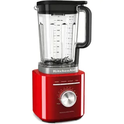 KitchenAid 5KSB2073EER, Standmixer, Schwarz, Rot