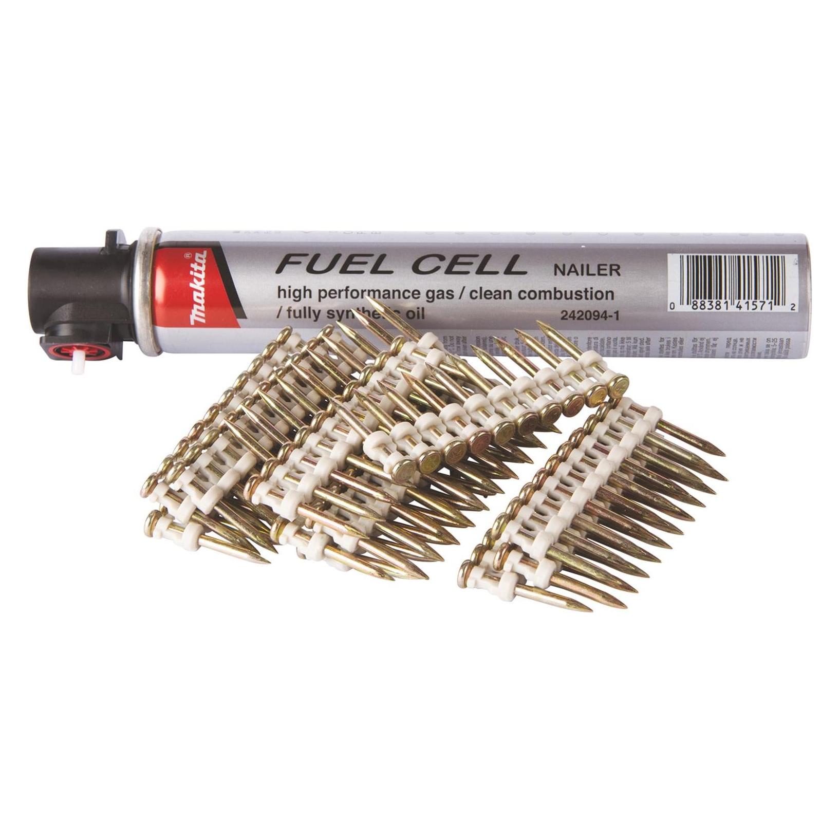 Makita FUEL CELL AND PIN 2.6X30 1000PCS (196292-8)