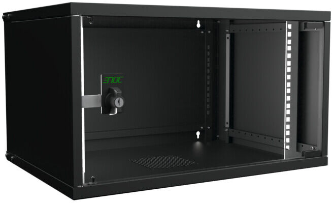 Enoc Armoire murale SNP 6U noir 19