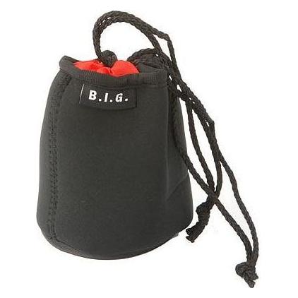 B.I.G. 443030 camera lens case Black, Red Neoprene Pouch case (443030)