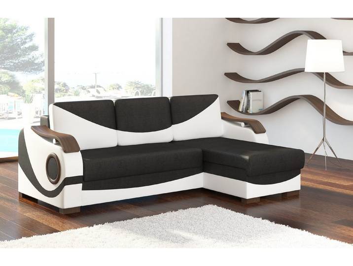 Xlmoebel Ecksofa Funktions Schlafsofa mit Bettfunktion und Textilbezug, Ecksofa, Made in Europa