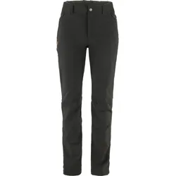 Fjällräven Damen Abisko Winter Stretch Softshellhose - 38R - Black