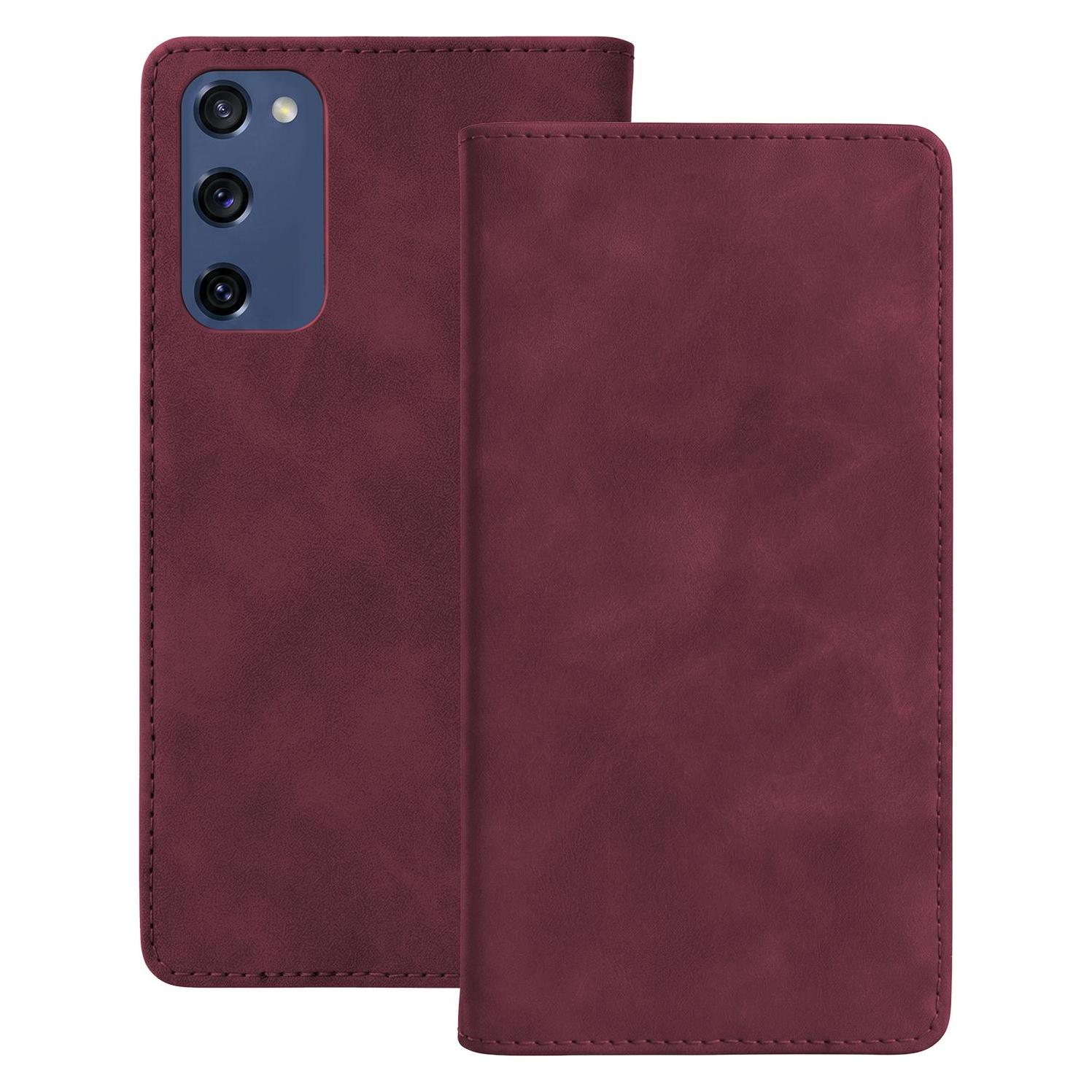 OEM Smart Suede-Hülle für Samsung Galaxy S20 FE / S20 Lite / S20 FE 5G, kastanienbraun (Samsung Galaxy S20 FE, Samsung Galaxy S20 FE 5G, Samsung Galaxy S20 Lite) (71739270)