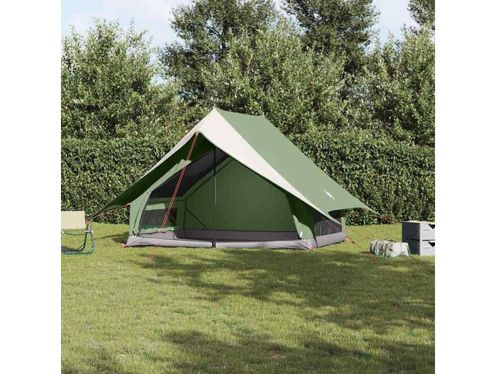 vidaXL Familienzelt 256 x 256 x 185 cm Polyester und Fiberglas