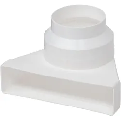 Helios Ventilatoren Flachkanal Umlenkstück FE 125