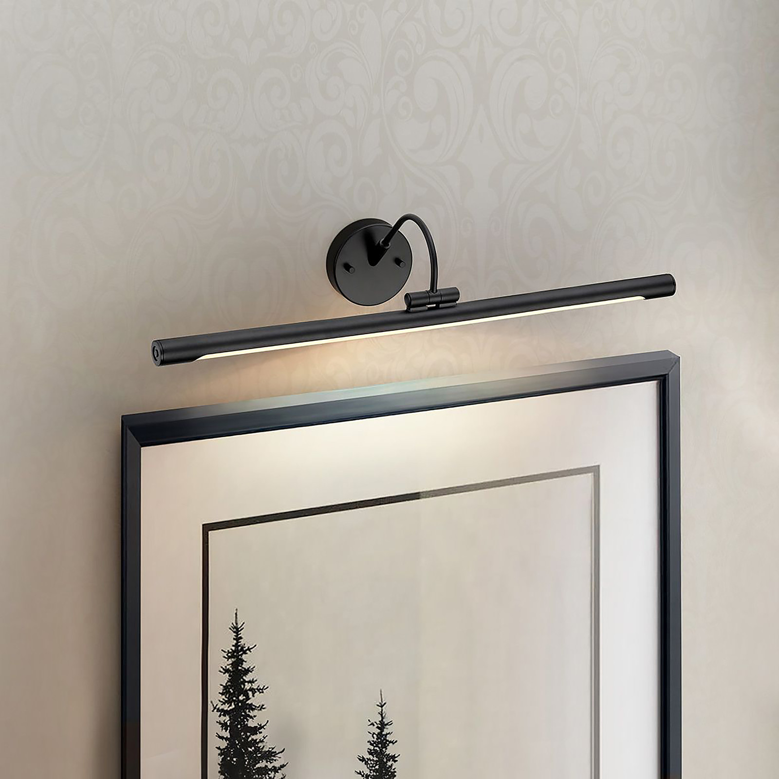 home24 Schilderijverlichting Alton LED zwart, 67 cm