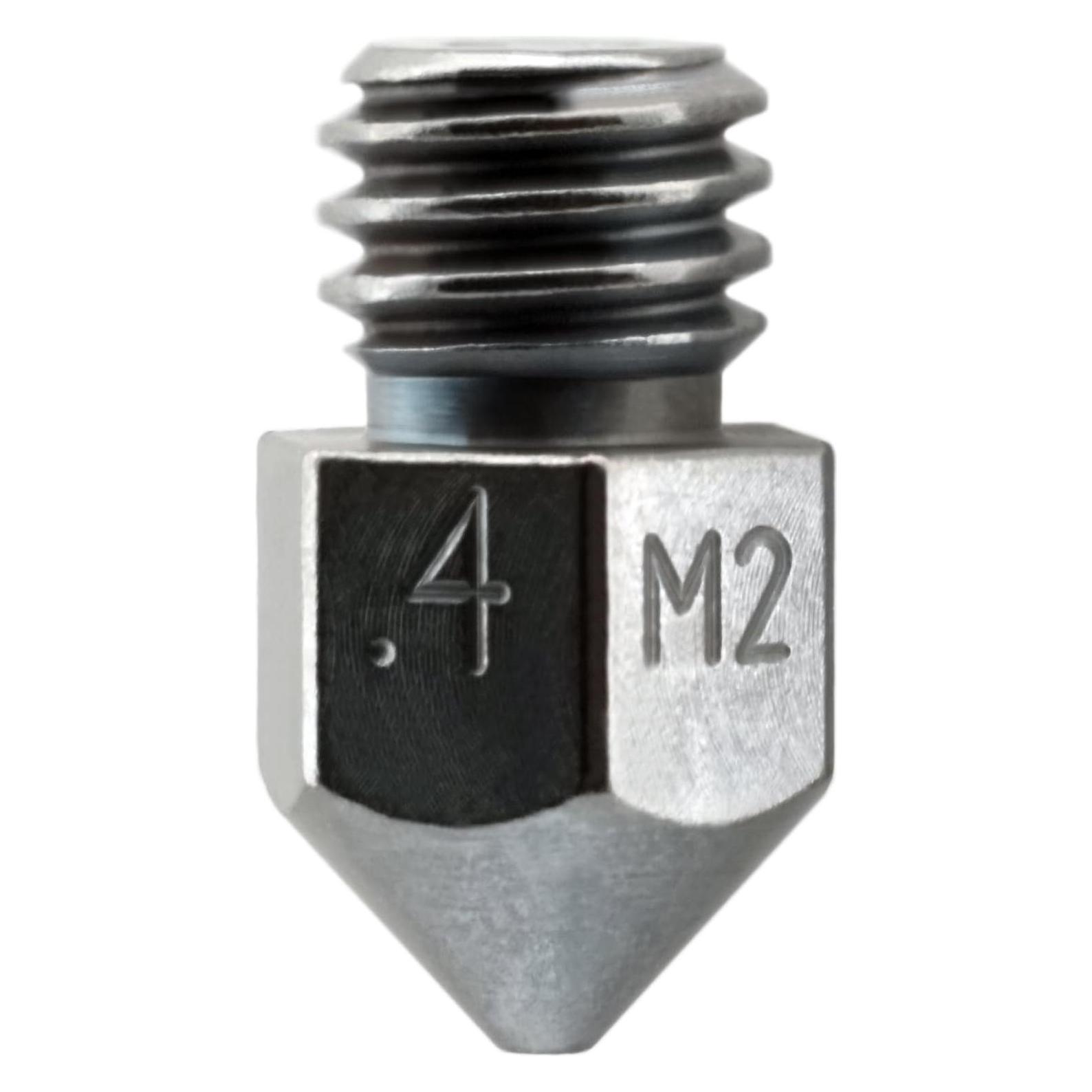MicroSwiss Micro-Swiss Düse MK8 High Speed Stee 0.4 mm M2 Hardened High Speed Steel Nozzle (Düse) (M2500-04)