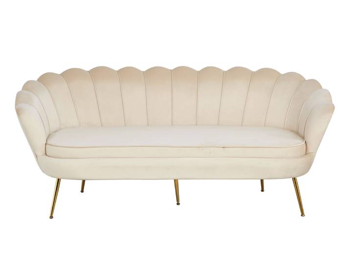 SalesFever Muschelsofa 3-Sitzer