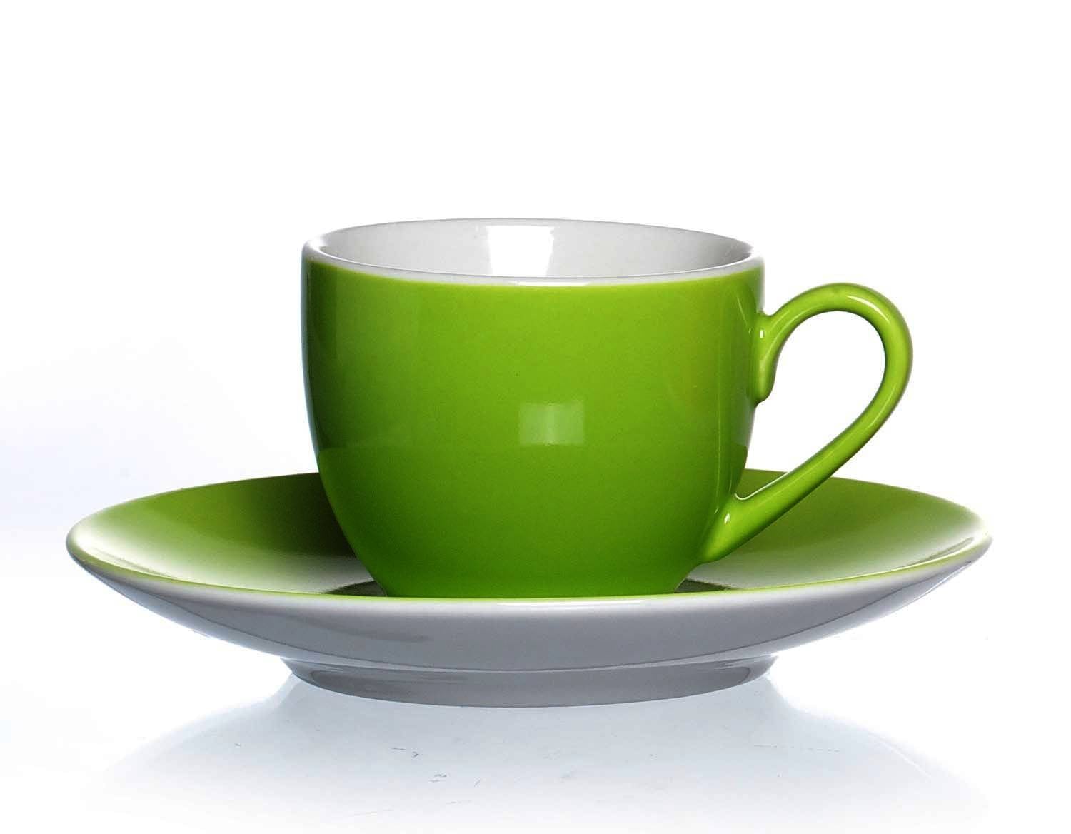 Ritzenhoff & Breker Doppio Serie espressokopje, groen, 80 ml