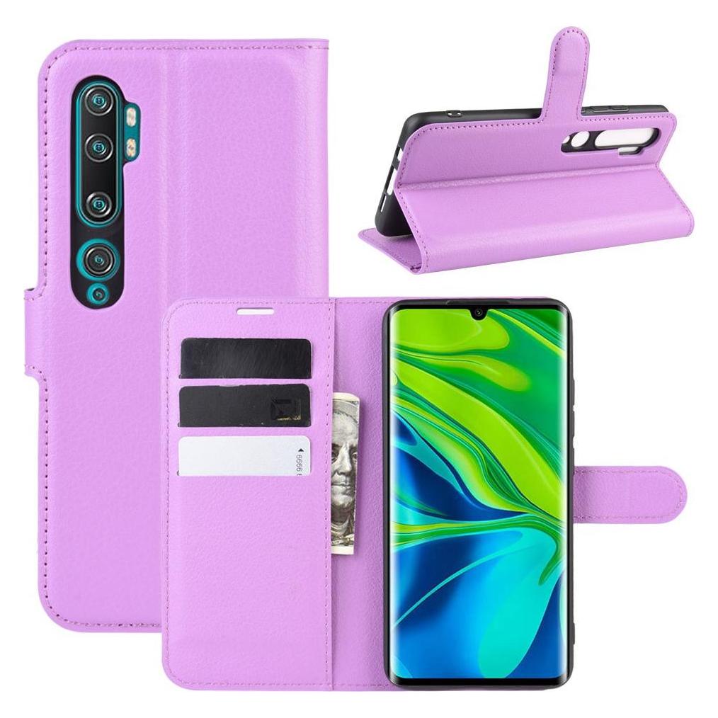 Cover-Discount Xiaomi Mi Note 10 / 10 Pro - Leder Etui Hülle violett (Xiaomi Mi Note 10, Xiaomi Mi Note 10 Pro) (101906082H)