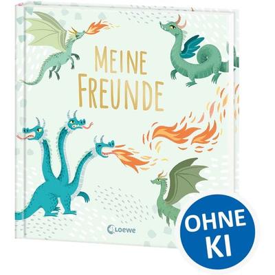 Meine Freunde (neu) - Drachen, Gebundene Ausgabe von , Loewe, 978-3-7432-2455-1
