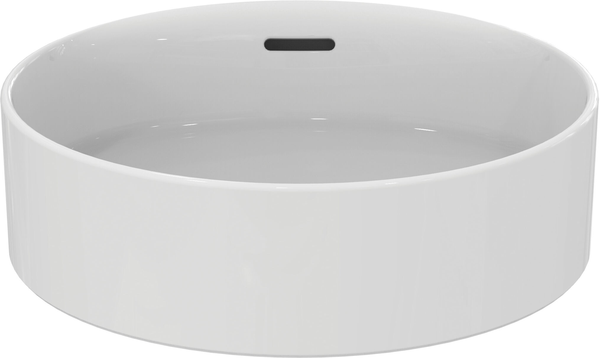 Ideal Standard II poser T2961MA blanc Ideal Plus, rond, 45cm, sans trou pour robinetterie