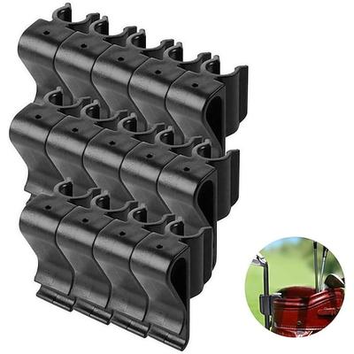 Golfschläger-Organizer-Clips, 14-teiliger Golfschläger-Clip, Putter-Clip für Golftasche, tragbarer Golfschläger-Clip, einfach zu verwendender Golftaschen-Clip, Organizer, Ball-Putter-Zubehör
