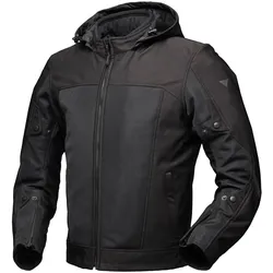Modeka Davey Air Motorradhoodie - schwarz - XL