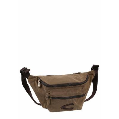 Bauchtasche CAMEL ACTIVE "Journey", Damen, Gr. B/H/T: 29cm x 13cm x 7cm, beige (braun), Nylon, Taschen, Herren Crossbody-Bag, funktional perfekt für alle Lebenslagen