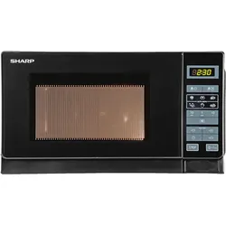 SHARP R-242BKW, Mikrowelle (800 Watt)