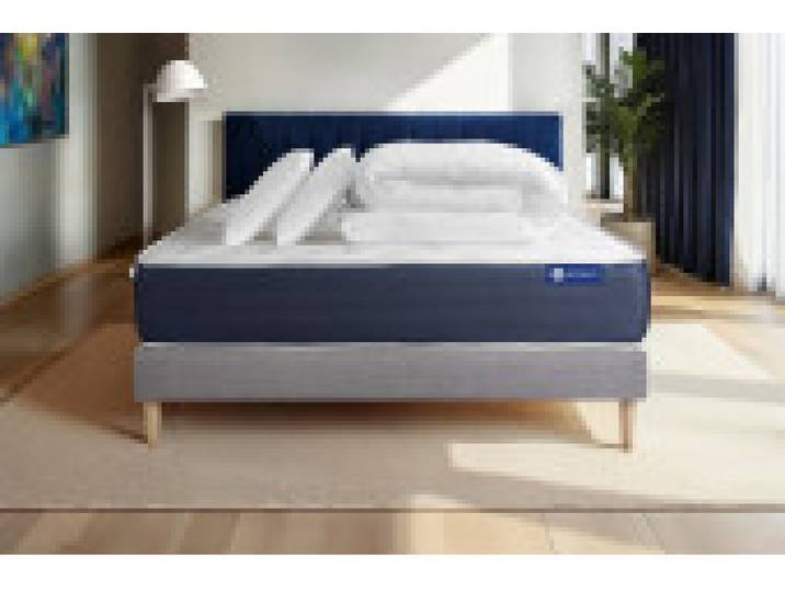 Pack Literie - Matelas et - Livré avec 1 Couette et 2 Oreillers