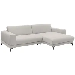 set one by Musterring Ecksofa Midland Stoff Silver