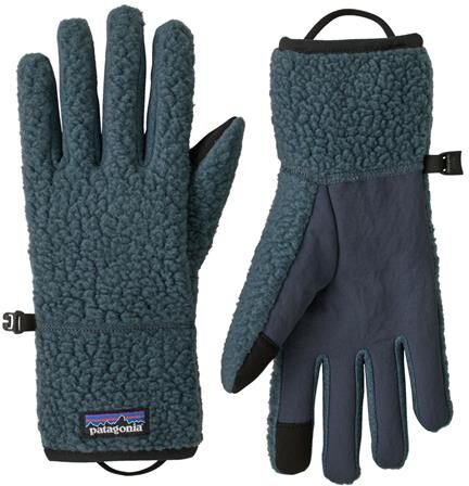 Patagonia Retro Pile Gloves, Summit Blue XL