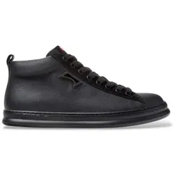 Camper für Herren. K300550-004 Peu Touring Stiefel-Sneaker aus Leder schwarz (43), Wohnung, Schnürsenkel, Lässig