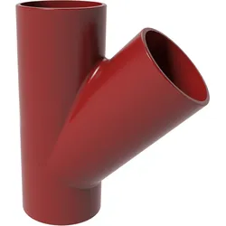 SML-Abzweige Abgang DN 150 x 150, 45 Grad
